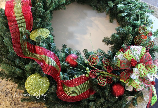 Large Lighted Outdoor Wreath, Large Outdoor Wreaths