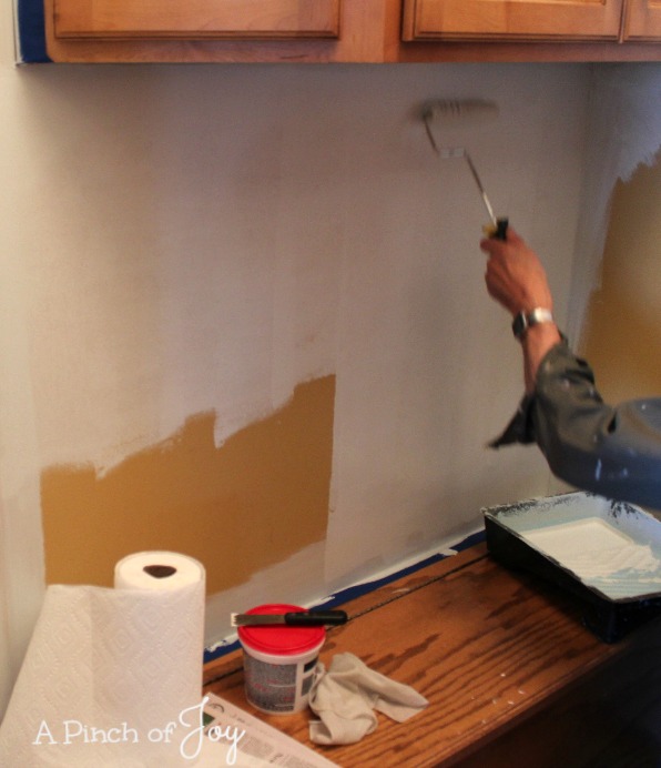 Mudroom gets a coat of primer 