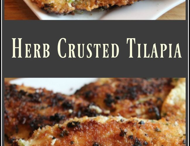 Herb Crusted Tilapia