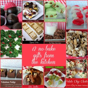 12 no bake gifts from the kitchen -- A Pinch of Joy