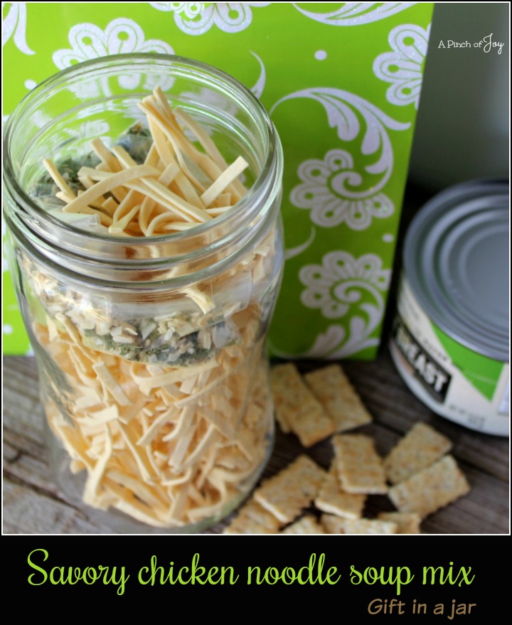 Mason Jar Chicken Noodle Soup - Delicious Living