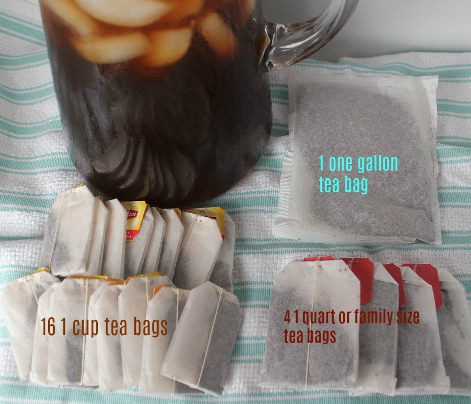 Luzianne Iced Tea Bag Sizes & How To Make The Right Amount of Iced