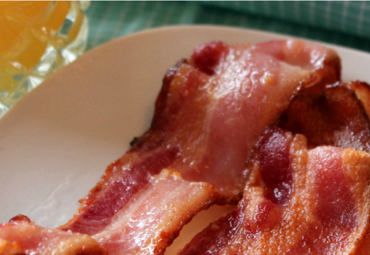 Air Fryer Bacon __ A Pinch of Joy