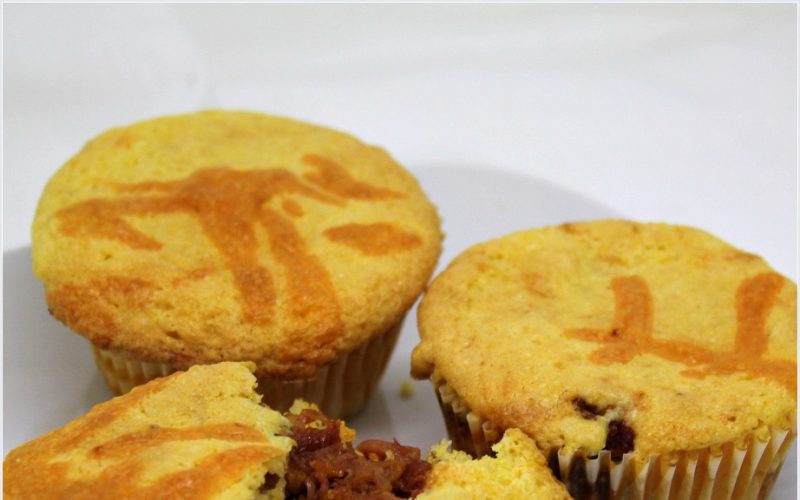 Barbecue Stuffed Corn Muffins -- A Pinch of Joy _Quick and Easy