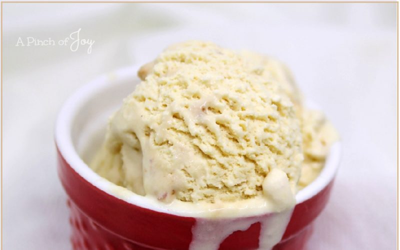 Toffee Butter Brickle Ice Cream