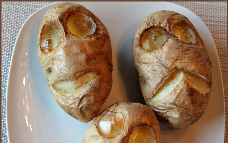 Shrunken Potato Heads