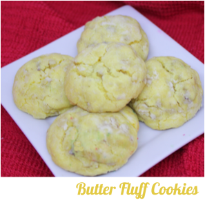 Butter Fluff Cookies - A Pinch of Joy