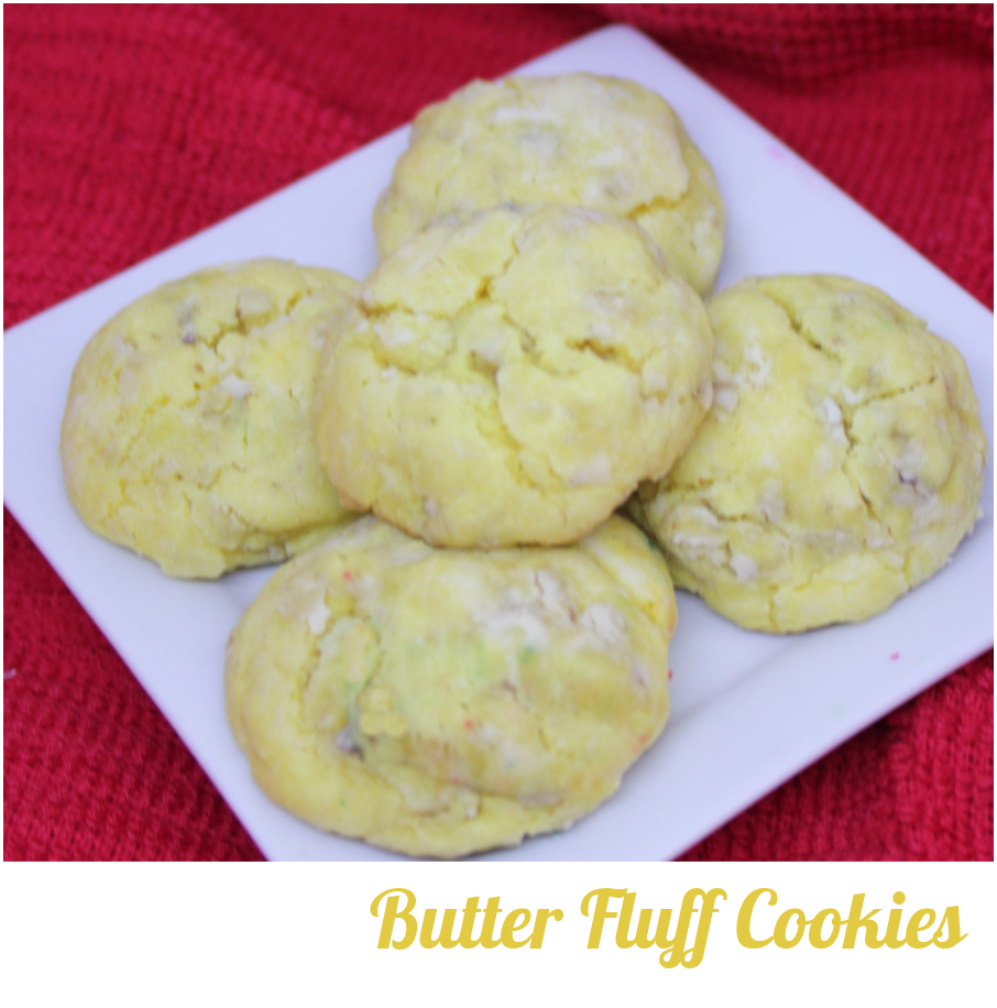 Butter Fluff Cookies - A Pinch of Joy
