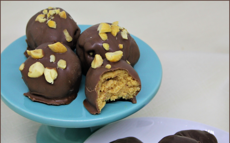 Chocolate Covered Peanut Butter Balls