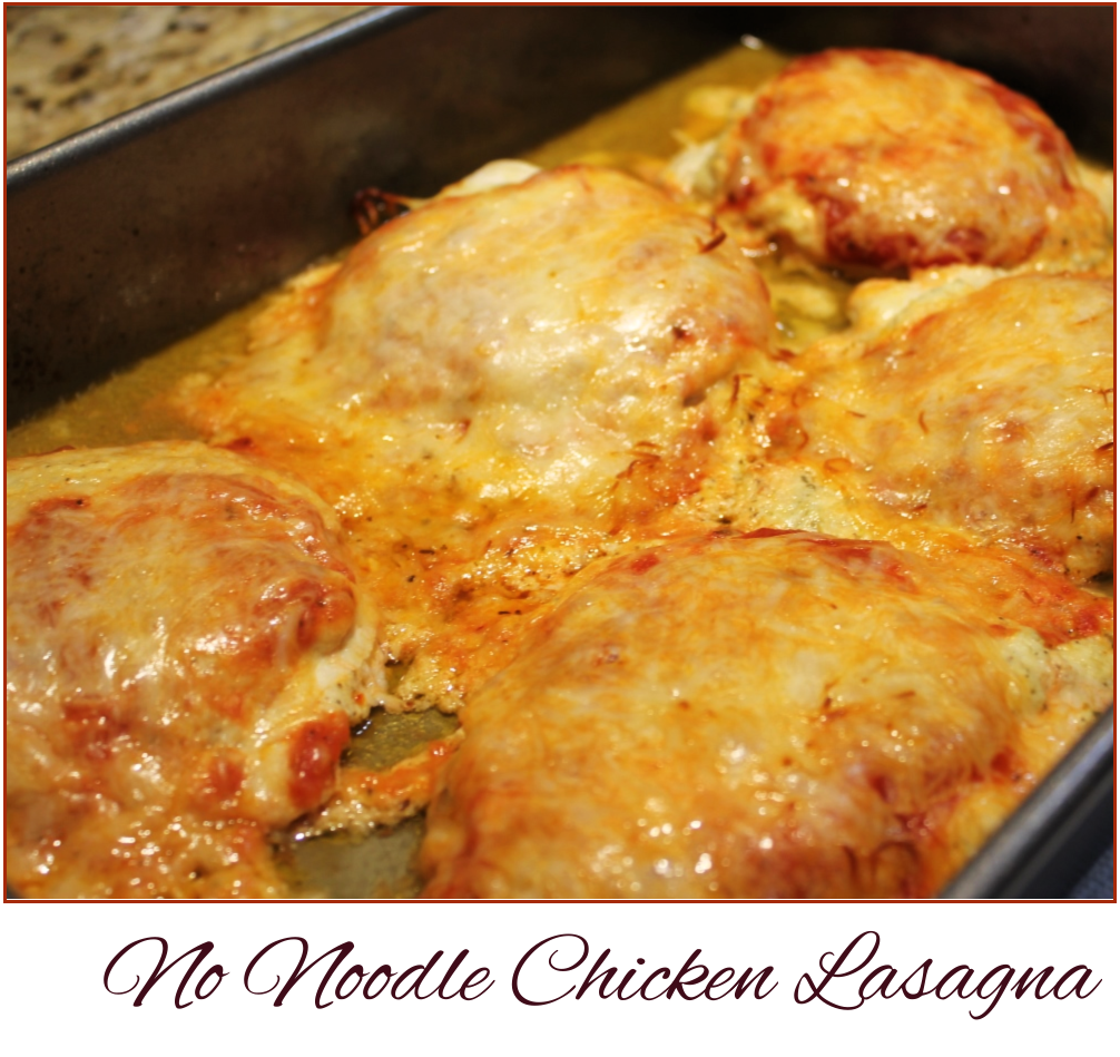 No Noodle Chicken Lasagna -- A Pinch of Joy