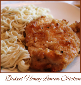 Baked Honey Lemon Chicken - A Pinch of Joy