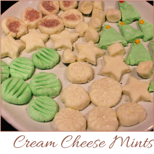 Cream Cheese Mints - A Pinch of Joy