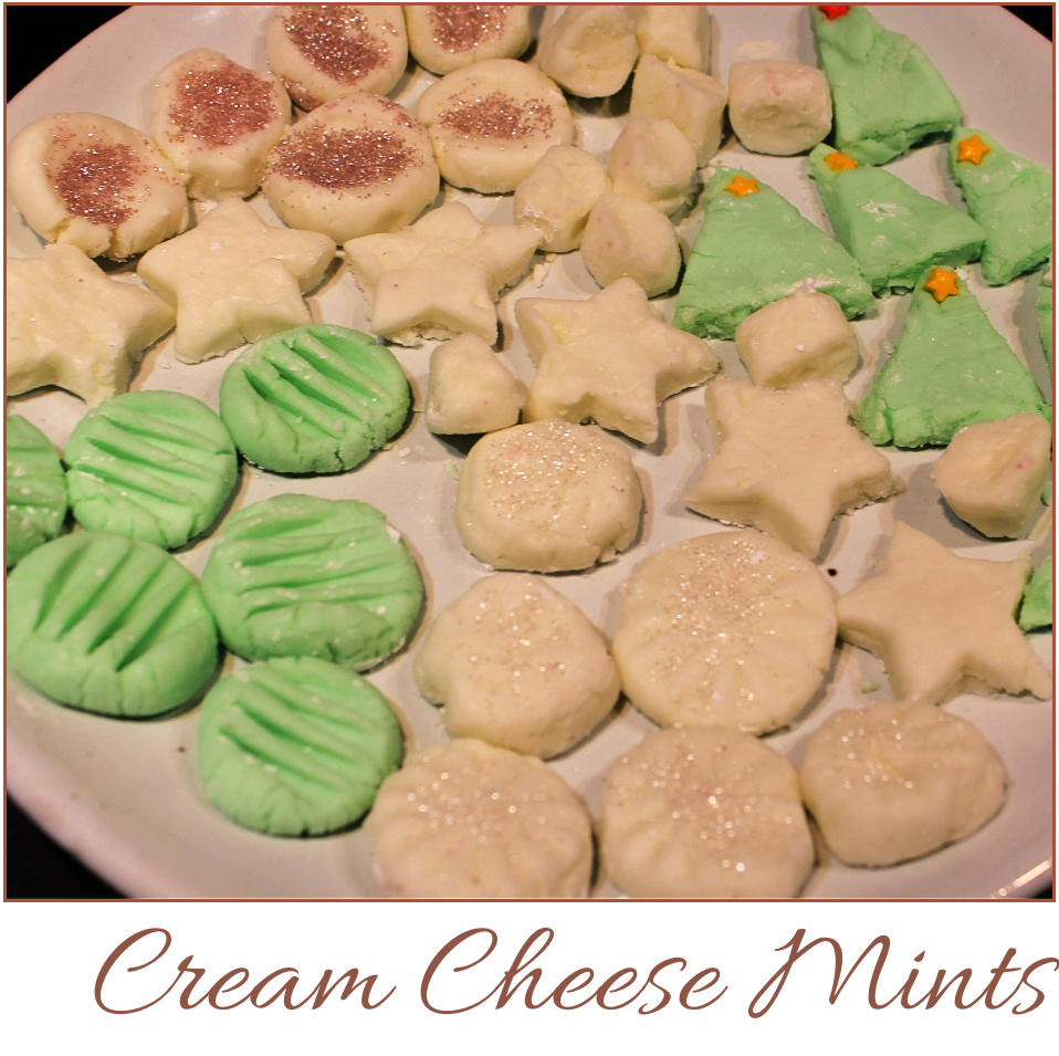 Cream Cheese Mints - A Pinch of Joy