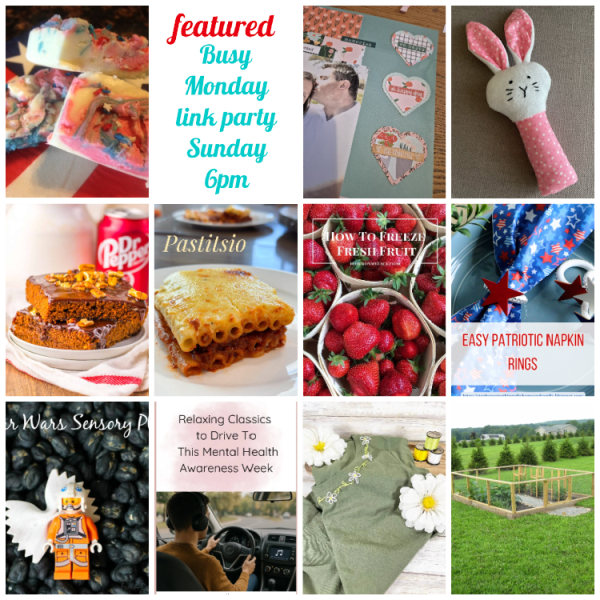 Collage of photos from featured posts last week