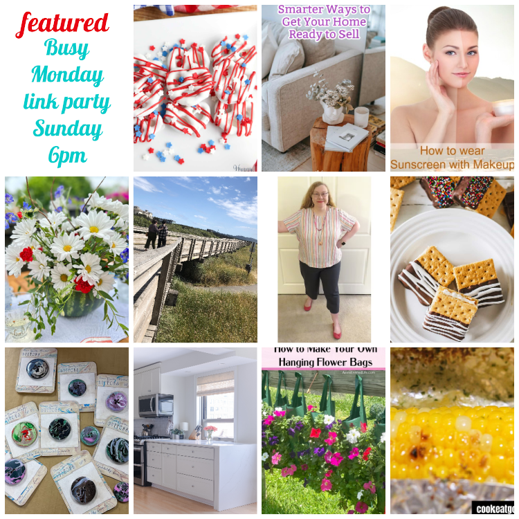 Collage of photos from featured posts