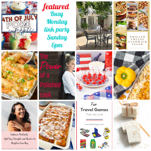 Collage of photos from featured posts 