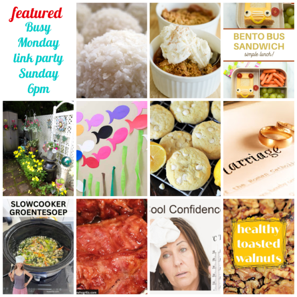 Collage of photos from featured blogs