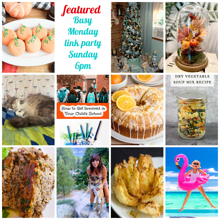 Collage of photos from last week's featured blogs