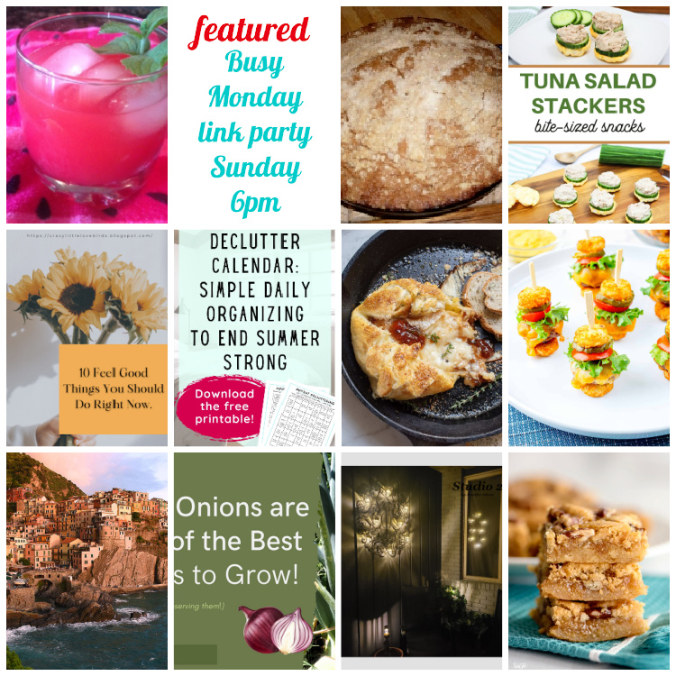 Collage of photos from featured blogs of the week. 