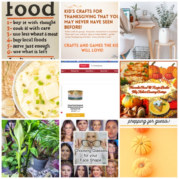 Collage of photos from featured posts