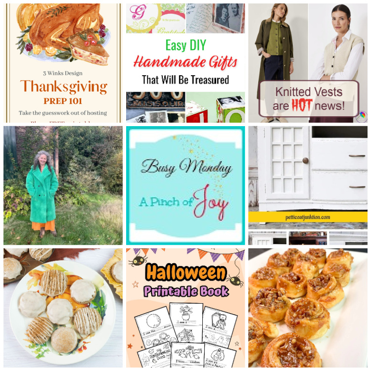 Collage of photos from featured blogs