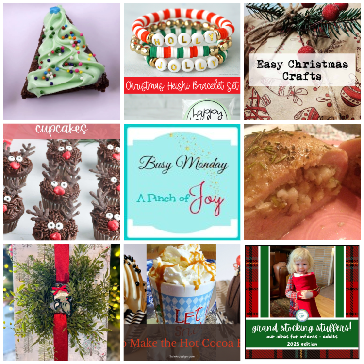 Collage of the photos from featured blogs