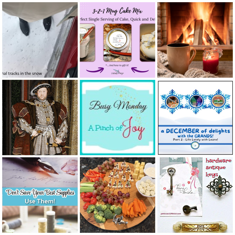 Collage of photos from featured blogs this week