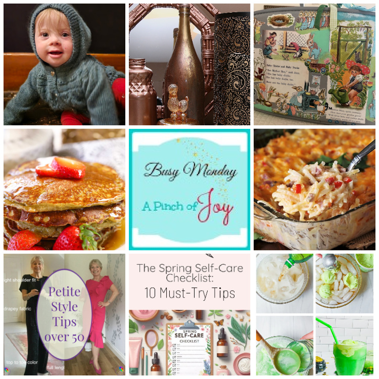 Collage of photos from featured blogs