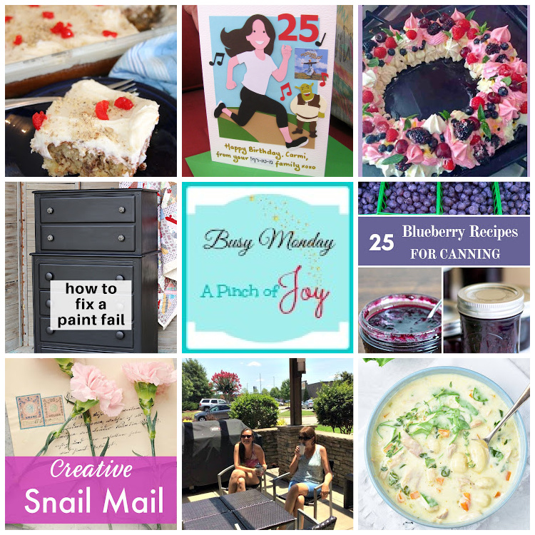 Collage of photos from featured posts