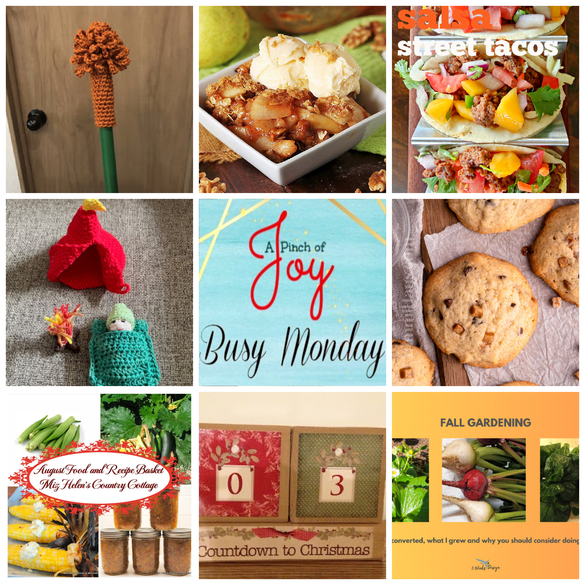 collage of photos from featured posts this week